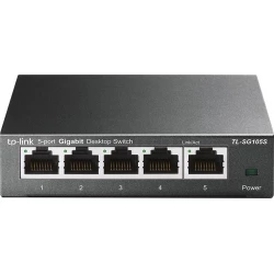 Switch Tp-link No administrado L2 5 puertos Gigabit Ethernet | TL-SG105S | 6935364083519 | Hay 45 unidades en almacén