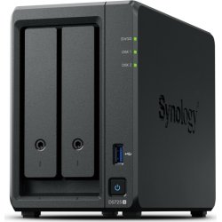 Synology DiskStation DS725+ servidor de almacenamiento NAS Ryzen Embedded R1600 4 GB DDR4 0 TB Negro Synology DiskStation DS725+ servidor de almacenamiento NAS R | 4711174726035 | Hay 28 unidades en almacén