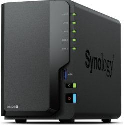 Synology DS225+ 2 Bay NAS Escritorio Intel® Celeron® J4125 2 GB DDR4 Synology DSM Negro Synology DS225+ 2 Bay NAS Escritorio Intel® Celeron® J4125 | 4711174726387 | Hay 94 unidades en almacén