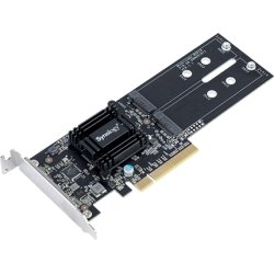 Synology tarjeta y adaptador de interfaz Interno M.2 Negro | M2D18 | 4711174723096 | Hay 2 unidades en almacén