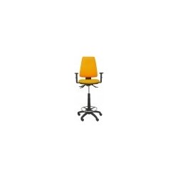 TABURETE ELCHE S BRAZOS REGULABLES SIMILPIEL NARANJA T14ASSP | T14ASSP308B10RN | 8436586625054 | Hay 4 unidades en almacén