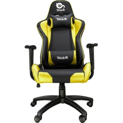 TALIUS Silla Gecko v2 gaming negra/amarilla, brazos fijos, b | TAL-GECKO-YLW | 8436550235647 | Hay 7 unidades en almacén