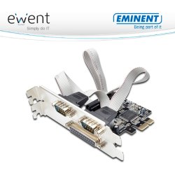 TARJETA PCI-E SERIE Y PARALELO EWENT EW1158 TARJETA PCI-E SERIE Y PARALELO EWENT EW1158 | 8056045878700 | Hay 1 unidades en almacén