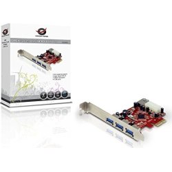 TARJETA USB 3.0 4 PUERTOS PCI-E CONCEPTRONIC C4USB3EXI TARJETA USB 3.0 4 PUERTOS PCI-E CONCEPTRONIC C4USB3EXI | 8714909023917 | Hay 10 unidades en almacén