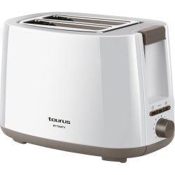 Taurus Mytoast II 2 rebanada(s) 750 W Blanco | MYTOASTII | 8414234610010 | Hay 7 unidades en almacén