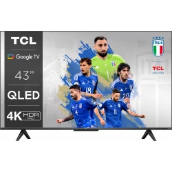 TCL 43C631 Televisor 109,2 cm (43``) 4K Ultra HD Smart TV Wifi Titanio | 5901292518370 [1 de 6]