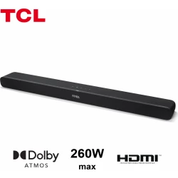 TCL TS8 Series TS8111 altavoz soundbar Negro 2.1 canales 260 | TS8111-EU | 5901292515201 | Hay 27 unidades en almacén