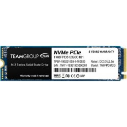 Team Group MP33 PRO M.2 512 GB PCI Express 3.0 3D NAND NVMe | TM8FPD512G0C101 | 0765441052444 | Hay 3 unidades en almacén