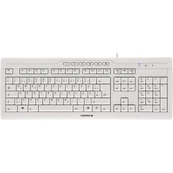 TECLADO CHERRY STREAM 3.0 USB BLANCO G85-23200ES-0 | 4025112086052 | Hay 1 unidades en almacén