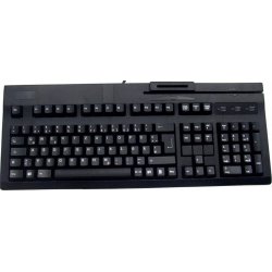 Teclado expandido active key usb lector de tarjeta chip y ba | AK-882-U | 0AK-8820S-U-B | Hay 1 unidades en almacén