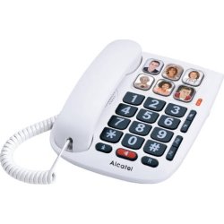 TELEFONO ALCATEL CON CABLE TMAX10 BLANCO ATL1416459 | 3700601416459 | Hay 29 unidades en almacén