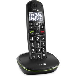 Telefono Doro dect phoneEasy 110 inalambrico Identificador d | TDDOPHEA110B | Hay 3 unidades en almacén