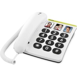 Telefono Doro phoneEasy 331ph blanco TDDOPHEA331PH | 4628 | 7322460046286 | Hay 1 unidades en almacén