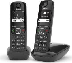 TELEFONO GIGASET AS690 DUO NEGRO L36852-H2816-D201 | 4250366854991 | Hay 50 unidades en almacén