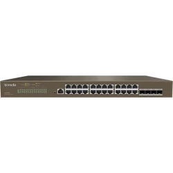 Tenda TEG5328F switch Gestionado L3 Gigabit Ethernet (10/100/1000) 1U Negro | 6932849431735 [1 de 4]