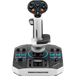 Thrustmaster Sol-R 1 Negro, Blanco USB Palanca de vuelo Anal | 2960920 | 3362932916550 | Hay 14 unidades en almacén