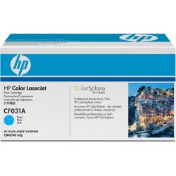 TONER HP CIAN CF031A TONER HP CIAN CF031A | 0999992693775 | Hay 2 unidades en almacén