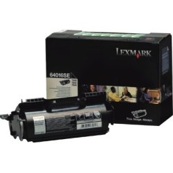 Toner lexmark T64x return programme cartridge original negro 64016SE | 0734646035828 [1 de 2]
