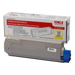 TONER OKI AMARILLO 43865721 | 0000000005950 | Hay 1 unidades en almacén