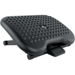 TooQ Reposapiés Ajustable en Altura e Inclinación, Negro | TQFR0603-B | 8433281012776 | Hay 10 unidades en almacén