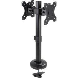 TooQ Soporte de Mesa para 2 Pantallas 17``-32``, Negro | DB1132TN-B | 8433281014473 | Hay 4 unidades en almacén