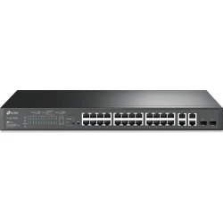 TP-Link T1500-28PCT Gestionado L2 Fast Ethernet (10/100) Ene | SL2428P | 6935364030612 | Hay 1 unidades en almacén