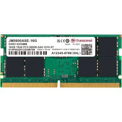 Transcend JetRam JM5600ASE-16G módulo de memoria 16 GB 1 x 16 GB DDR5 5600 MHz | 760557861263 [1 de 2]