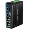 Trendnet TI-BG104 switch No administrado Gigabit Ethernet (10/100/1000) Energͭa sobre Ethernet (PoE) Negro | (1)