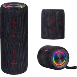 Trevi XR 8A44 DOUBLE Altavoz portátil estéreo Negro 20 W | 0XR8A4400 | 8011000040653 | Hay 4 unidades en almacén