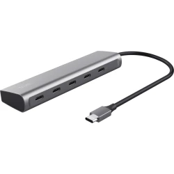 Trust Halyx USB 3.2 Gen 1 (3.1 Gen 1) Type-C Plata | 25136 | 8713439251364 | Hay 3 unidades en almacén