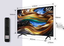 TV TCL P75 Series 50P755 50`` LED UltraHD 4K Smart TV | 5901292523053 | Hay 10 unidades en almacén
