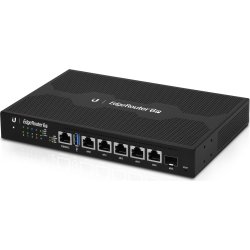 Ubiquiti Networks EdgeRouter 6P router Gigabit Ethernet 1U N | ER-6P | 0817882020640 | Hay 1 unidades en almacén
