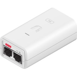 Ubiquiti POE-24-12W-G-WH adaptador e inyector de PoE Gigabit | 810354025983 | Hay 15 unidades en almacén