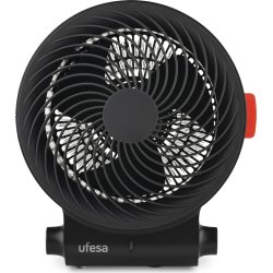 Ufesa Atlas Interior Negro 2000 W Ventilador eléctrico | 83105993 | 8422160059933 | Hay 3 unidades en almacén