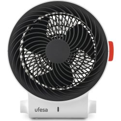 Ufesa Atlas Interior Negro, Blanco 2000 W Ventilador eléctr | 83105994 | 8422160059940 | Hay 3 unidades en almacén