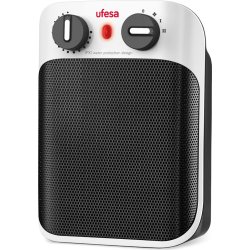 Ufesa CC1800IP calefactor eléctrico Interior Negro, Blanco 1800 W Ventilador eléctrico Ufesa CC1800IP calefactor eléctrico Interior Negro, Blanco | 83104591 | 8422160045912 | Hay 3 unidades en almacén