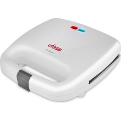 Ufesa SW7855 sandwichera 750 W Blanco Ufesa SW7855 sandwichera 750 W Blanco | 71404562 | 8422160045622 | Hay 8 unidades en almacén