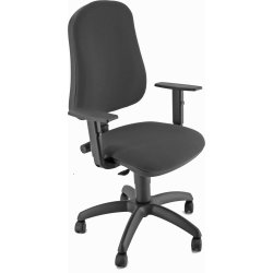 UNISIT Silla Administrativa Contacto Permanente SIMPEL negra | SICP/BRF/EN | 8050043749567 | Hay 10 unidades en almacén