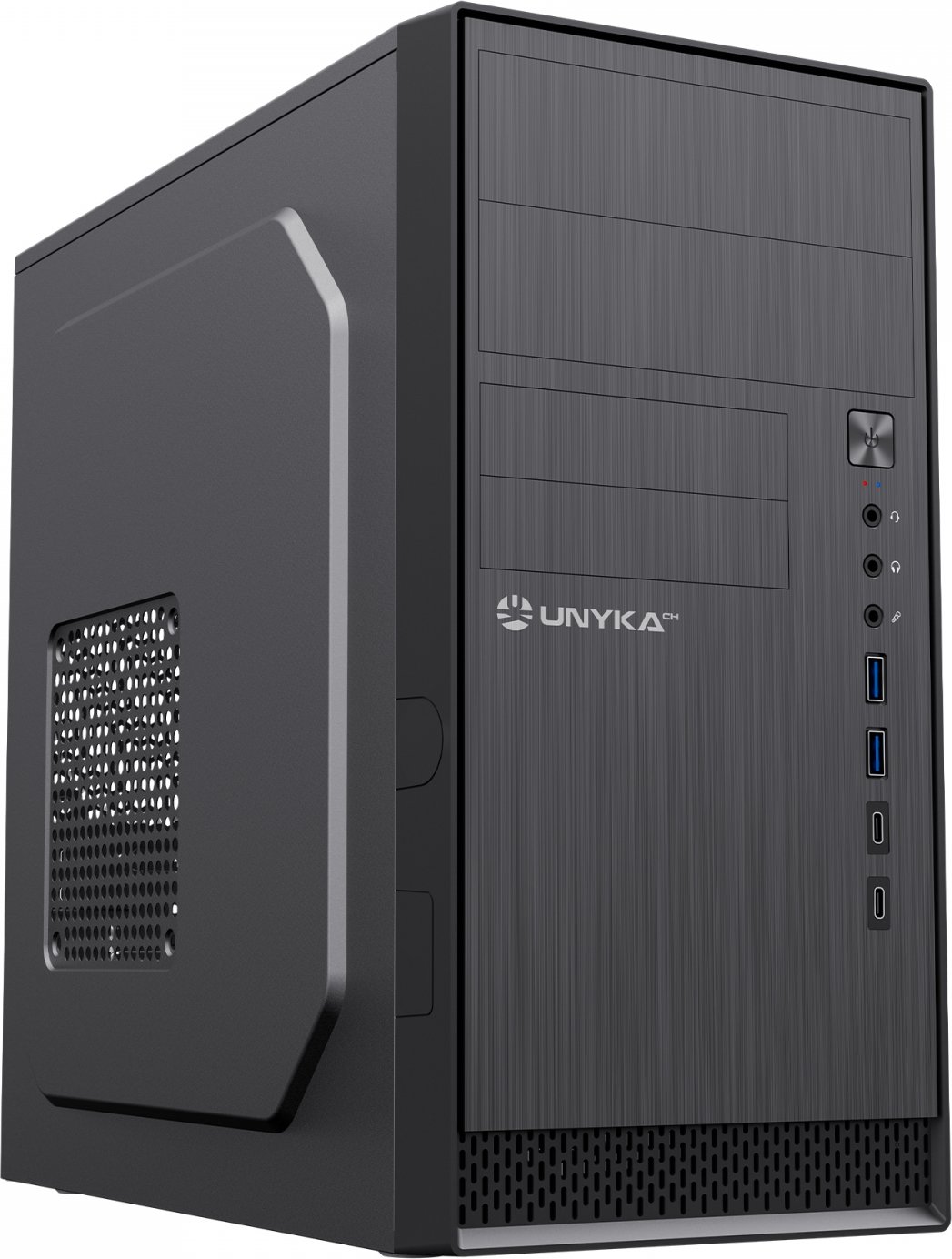 UNYKAch - Caja Slim Micro ATX UK3002 8´3 Litros UK52106 UNYKAch