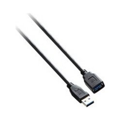 V7 Cable de extensión USB con conector USB 3.0 A hembra a USB 3.0 A macho 3 m 1 | V7E2USB3EXT-03M | 4038489023148 [1 de 2]
