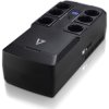 V7 Protector de sobrevoltaje de escritorio 750VA salidas AC 6 Negro | (1)