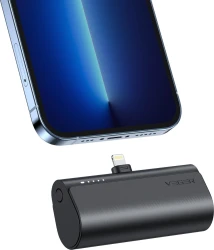 VEGER PlugOn-L VG-W0556P PowerBank plug-on 5000mah PD20W Lightning connector built-in VEGER PlugOn-L VG-W0556P PowerBank plug-on 5000mah PD20W Lig | 6970453555058 | Hay 3 unidades en almacén