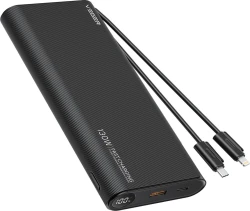 VEGER TC130 VG-W2503-T130 25000mAh powerbank 130W cables bulit-in VEGER TC130 VG-W2503-T130 25000mAh powerbank 130W cables bul | 6970453556116 | Hay 4 unidades en almacén