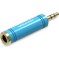Vention Adaptador Jack VAB-S04-L/ Jack 3.5 Macho - Jack 6.5 Hembra/ Azul Vention Adaptador Jack VAB-S04-L/ Jack 3.5 Macho - Jack 6.5 | 6922794714175 | Hay 2 unidades en almacén