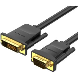 Vention Cable Conversor EABBF/ DVI Macho - VGA Macho/ 1m/ Ne | 6922794732889 | Hay 1 unidades en almacén