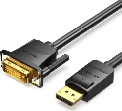 Vention Cable Conversor HAFBF/ Displayport Macho - DVI Macho/ 1m/ Negro Vention Cable Conversor HAFBF/ Displayport Macho - DVI Macho | 6922794745278 | 6922794745278 | Hay 6 unidades en almacén