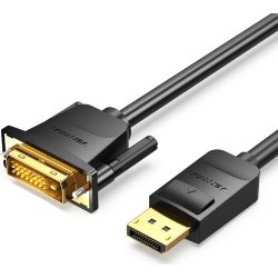 Vention Cable Conversor HAFBG/ DisplayPort Macho - DVI Macho/ 1.5m/ Negro Vention Cable Conversor HAFBG/ DisplayPort Macho - DVI Macho | 6922794745285 | 6922794745285 | Hay 6 unidades en almacén