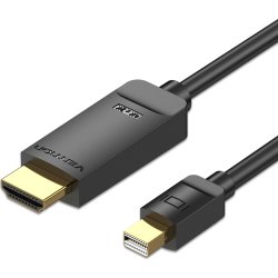 Vention Cable Conversor HAHBG/ Mini Displayport Macho - HDMI Macho/ 1.5m/ Negro Vention Cable Conversor HAHBG/ Mini Displayport Macho - HDMI | 6922794749252 | 6922794749252 | Hay 5 unidades en almacén