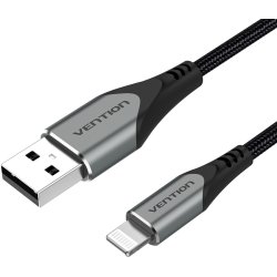 Vention Cable USB 2.0 Lightning LABHH/ USB Macho - Lightning Macho/ 2m/ Gris Vention Cable USB 2.0 Lightning LABHH/ USB Macho - Lightning | 6922794747579 | 6922794747579 | Hay 13 unidades en almacén
