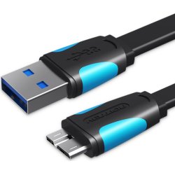 Vention Cable USB 3.0 VAS-A12-B100/ MicroUSB Macho - USB Macho/ 1m/ Azul y Negro Vention Cable USB 3.0 VAS-A12-B100/ MicroUSB Macho - USB Mac | 6922794715950 | Hay 19 unidades en almacén